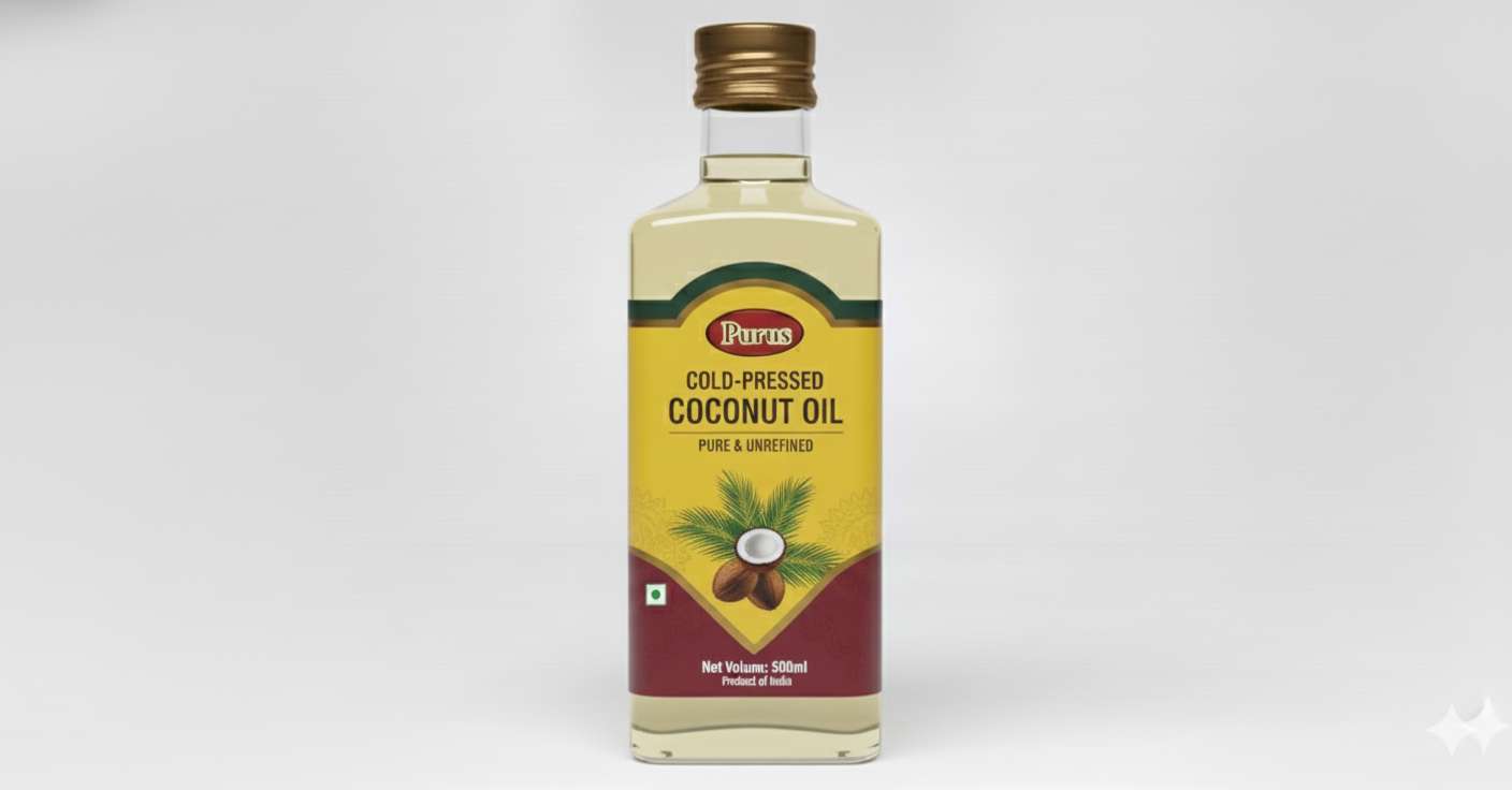 Coconut Oil - Purified Fresh Coconuts